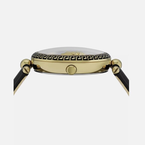 Versace Womens Palazzo Gold 39mm Strap Fashion Watch